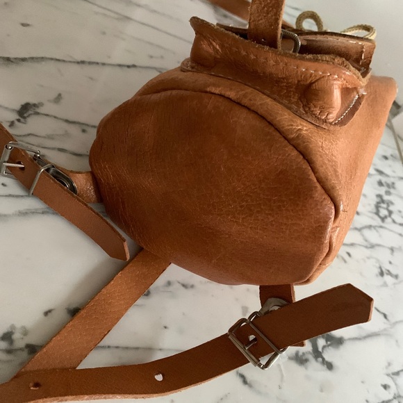 Mini Leather Backpack - Picture 8 of 8